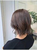 ヌーディーカラー/小顔ひし形/髪質改善/簡単スタイリング