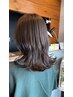 【透明感ヘアスタイル】イルミナカラー＋カット