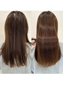 髪質改善ストレート