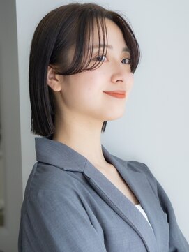 ガーデンヨコハマエスト(GARDEN YOKOHAMA est) 美髪 似合わせカット 卵型 タイトボブ