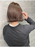 切りっぱなしボブ