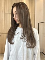 ウェイズトウキョウ 新宿店(Ways TOKYO)&nbsp;レイヤーカット　ハイライトカラー　グレージュ