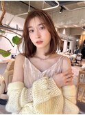 「抜け感」やわらか顔周りカット 【椋井アノ】