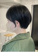 ショートヘア/ボブ/可愛い丸み/簡単スタイリング/20代30代