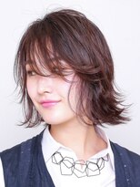 デビュー 沖縄泡瀬店(Debut)&nbsp;前髪/アンブレラカラー/こなれミディ/イメチェン/ウェーブパーマ