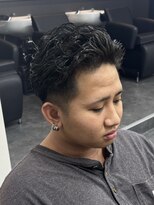 ランディ(RANDY)&nbsp;メンズ 極道パーマ ローフェード 【RANDY】