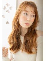 カバーヘアアンドスパ ブリス 浦和(COVER HAIR&SPA bliss) ハイトーンカラーアプリコットオレンジベージュZ浦和20代30代