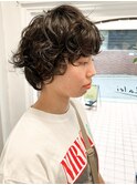 原宿/マッシュショート/パーマ/スパイラルパーマ/20代/30代/40代