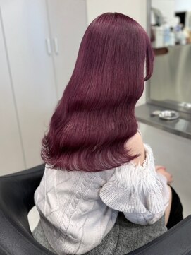 ベレーザシェルト(Beleza scelto) 11632艶髪ラベンダーパープル韓国風巻きラベンダーミルクティー