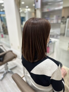 スギモト 上尾店(SUGIMOTO) 大人ツヤロング30代40代50代明るい白髪染め髪質改善上尾