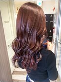 艶髪カラー/レッドブラウン/20代30代40代