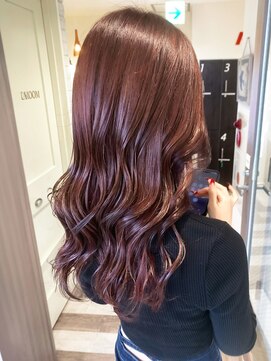 プログレス フレスポ富沢店(PROGRESS) 艶髪カラー/レッドブラウン/20代30代40代