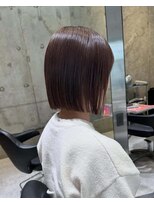 アディクション(ADDICTION) 切りっぱなしボブ×髪質改善