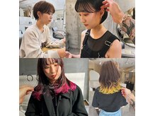 キールーム 伊丹西台店(Kir'oom)の雰囲気（ショート ボブ  レイヤー 白髪ぼかし ハイライト  韓国）