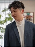 メンズカット+パーマ