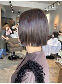 切りっぱなしボブ