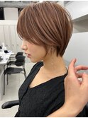ハイライトバレイヤージュダブルカラーケアプリーチ30代40代