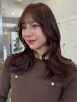 サンクマーケット 渋谷(cinq MARKET)&nbsp;渋谷ミルクティーベージュハイトーンカラーヘーゼルベージュ30代