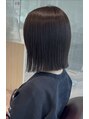 ファースト 仙台店(first)&nbsp;オイルだけでまとまるぱつっとボブのお客様多数担当しています！
