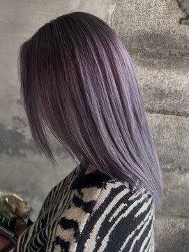 クレア 茅ヶ崎(CREA) ラベンダーグレー/ラベンダー/グレー/透明感カラー/ダブルカラー