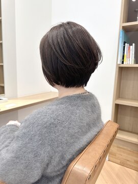 サム 横浜 大倉山(Sum) 40代ひし形ボブヘアスタイル