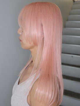 プネル(punel) マナトコーラルコーラルピンクベージュオレンジ