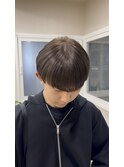 透明感のある寒色カラー