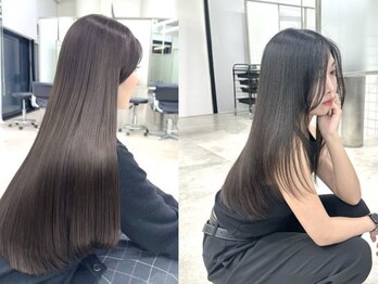 エース 梅田店(ace)の写真/《梅田》思わず触れたくなる“つるん”とした手触りへ。髪質改善で毎日がもっとラクに。
