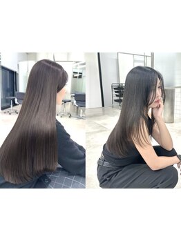 《梅田》思わず触れたくなる“つるん”とした手触りへ。髪質改善で毎日がもっとラクに。