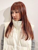 サンデイズド(SUNDAZED)&nbsp;髪質改善/オレンジブラウン/セミロング