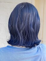 エノア 東京(ENORE)&nbsp;ミディアム｜ブルーブラック｜ブリーチなしダブルカラー