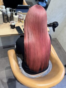 ルシティ(Le City) Giselle pink【髪質改善/ブリーチ/ダブルカラー】