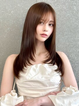 ロンドアヴァントゥス 池袋(Lond aventus) 韓国レイヤー/韓国風/ボブ/髪質改善/黒髪/ブリーチなし〔池袋〕