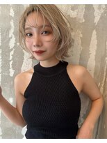 フィガロ ウメダ(FIGARO UMEDA)&nbsp;ショートレイヤー1似合わせカット