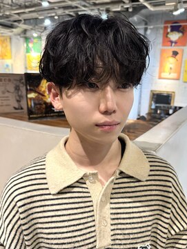 ノラ ヘアーサロン(NORA HAIR SALON) 韓国シャドウパーマラウンドマッシュルーズパーマダウンパーマ