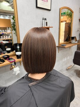 シールドヘアー 沖縄 新都心(C'LD Hair) ミルクティーブラウン/那覇美容室/おもろまち美容室