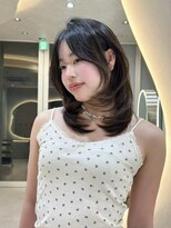 ロンドリゼル 札幌(Lond RiseL) ◯ ミルクティーブロンド/ダークブルー/ワンホンレイヤー