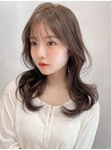 デジタルパーマ20代30代40代◎セミディ小顔大人可愛い 6/8