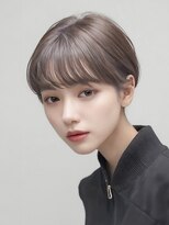 エシカ(ethica)&nbsp;【ethica_南船場】ブリーチなしダブルカラーオリーブベージュ