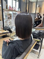 クム 川越(kum)&nbsp;ボブ×ブラウンカラー【kum川越】