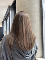 ルーム 大通店(ROOM)&nbsp;ミルクティーベージュ　ブリーチなしダブルカラー