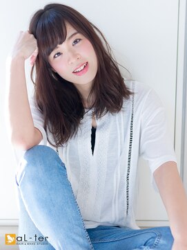 アルターリアン(aL ter LieN) 【aL-ter LieN TAKU】小顔カット☆春髪　愛されウェーブ　千葉
