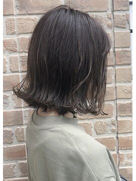 ヘアメイクエイト 丸山店(hair make No.8) ◆担当:岩切祐樹◆外ハネボブ×馴染ませハイライト