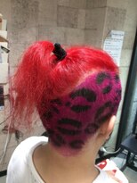 トリックストア(TRICK STORE)&nbsp;ヒョウ柄髪型TRICKstyle！