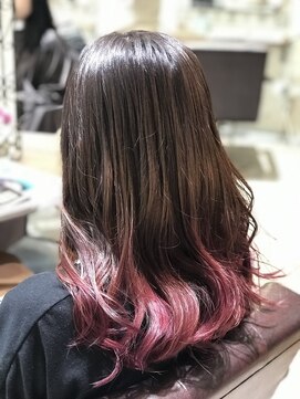 シェリー(cherie) ピンクグラデーションカラー