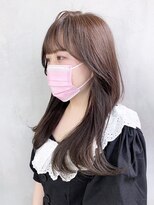 アイティーバイアルバム 松戸店(IT by ALBUM) 顔まわりレイヤー_テラコッタくすみブルーミニウルフ_ba339601