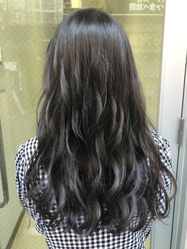 カーロ 白楽店(Caro) オーガニック/ダークグレージュ/ふんわりカール/30代40代50代
