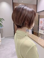 マッシュアンドマッシュアヴェダ ららぽーと福岡店(mash&mash AVEDA)&nbsp;30代40代50代前下がりショートボブ福岡博多