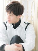 *mod's姪浜*…暗髪マッシュルームヘアくせ毛風束感ショートf