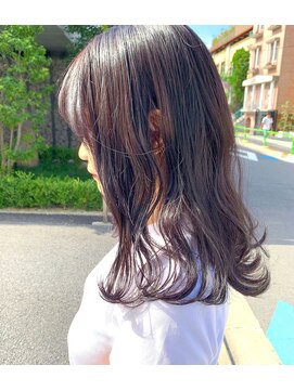 メゾンアクア 表参道(Maison ACQUA) ブリーチなしの圧倒的な透明感カラー